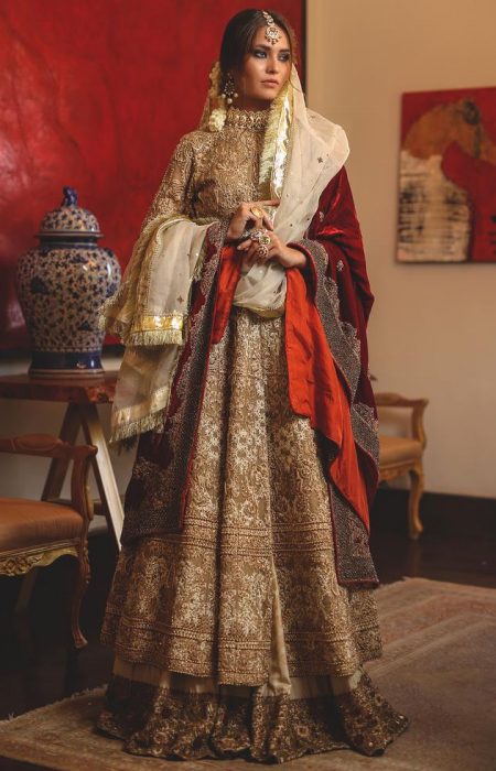 Gold-Organza-HSY-Bridal-Dress